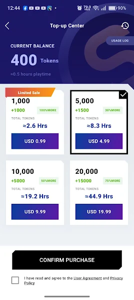 Synos Cloud Gaming on Android
